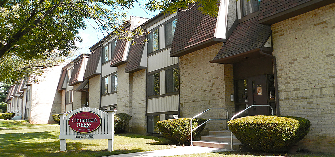 Entry Signage at Cinnamon Ridge Apartments, Maryland, 21030